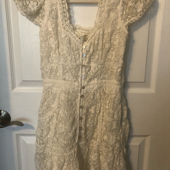 LoveShackFancy Acantha White Dress size 2 Revolve - Picture 9 of 10